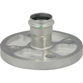 Viega ProPress adapter flange, 316 stainless steel, P: ½; bolt pattern: 4; bolt pattern diameter: 2⅜ 81035