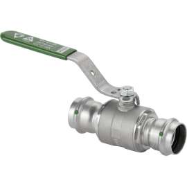Viega ProPress 316 ball valve, 316 stainless steel, P1: ½; P2: ½, 81081