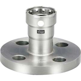Viega MegaPress flange, 316 stainless steel, P: 1¼; bolt pattern: 4; bolt pattern diameter: 3⅞ 91190