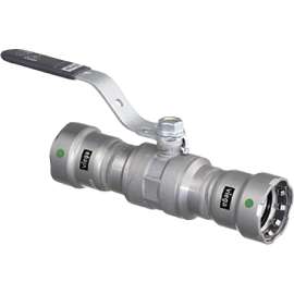 Viega MegaPress ball valve, carbon steel, P: 1, 28925