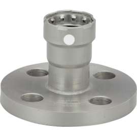 Viega MegaPress flange, carbon steel, zinc-nickel coating, P: 1; bolt pattern: 4; bolt pattern diameter: 3⅛ 84855