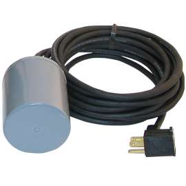 Zoeller 10-0034 15' 13 Amp, 115 V Single Piggyback Variable Level Float Switch 120V