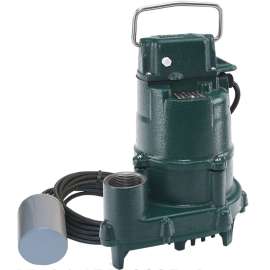 Zoeller 151-0005 BN151 Float Switch Operated Effluent Pump 0.33 HP, 115V, 1PH