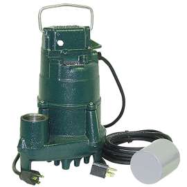 Zoeller 153-0005 BN153 Float Switch Operated Effluent Pump 1/2 HP, 115V, 1PH