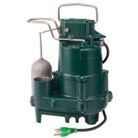 Zoeller 95-0001 M95 Automatic Submersible Sump Pump 1/2 HP, 115V, 1PH